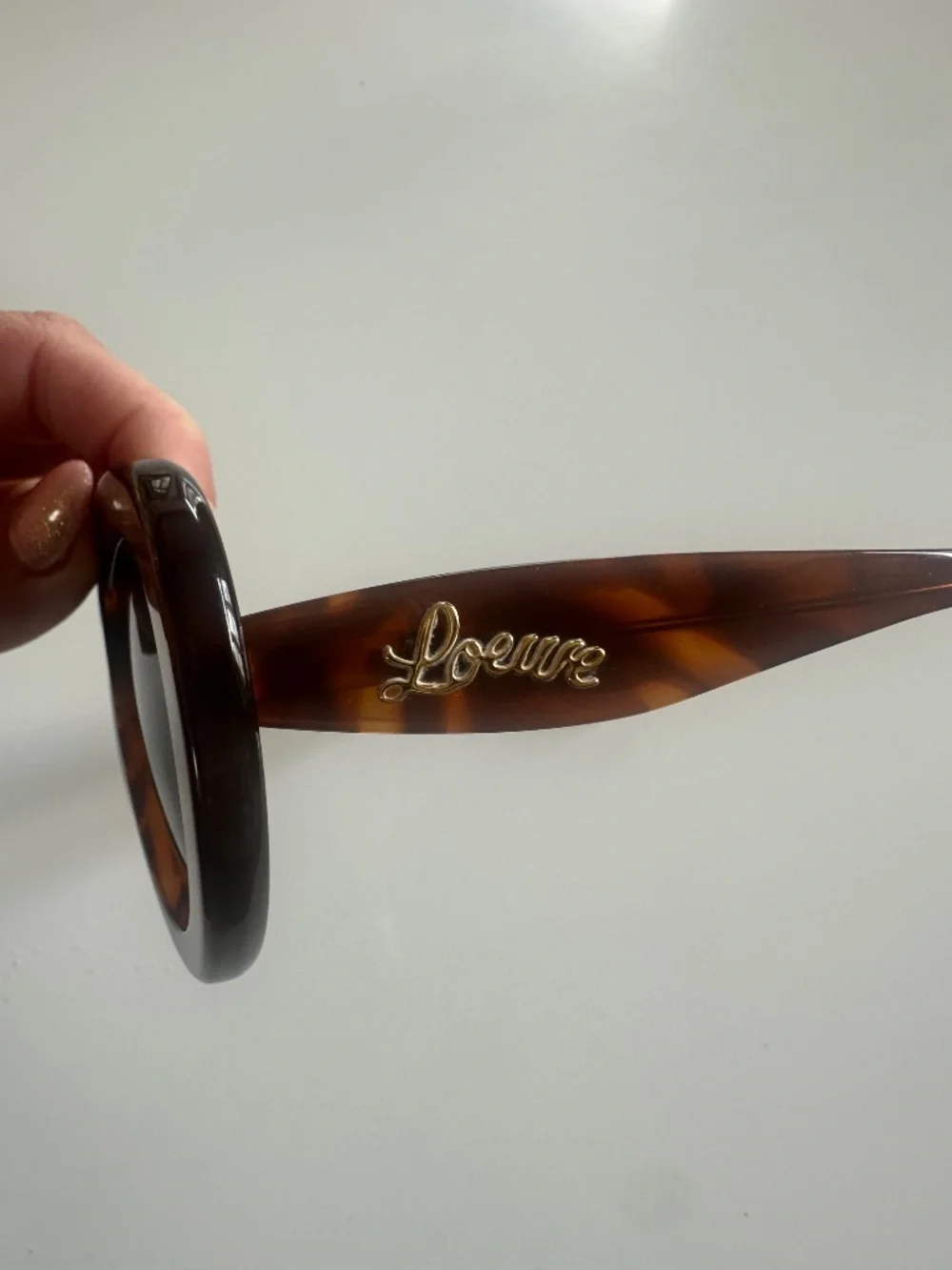 Loewe oversized aviator style sunglasses - Picture 5 of 6